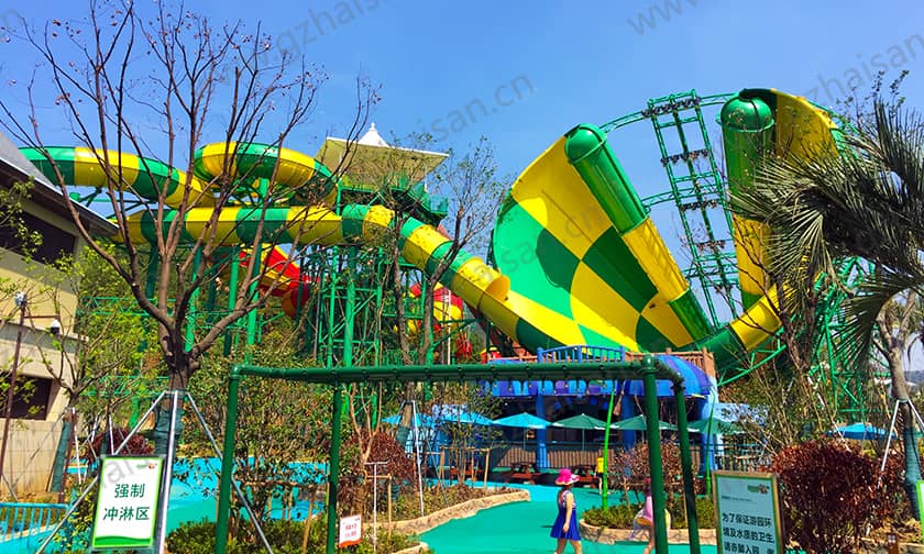今年会游乐打造的苏州乐园森林水世界成今夏长三角水公园人气王