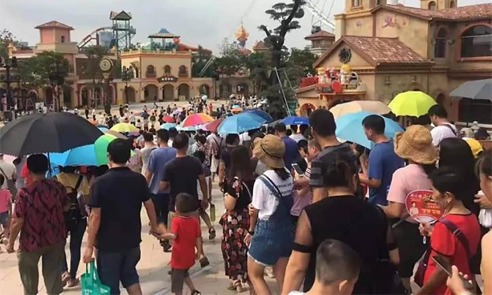 今年会游乐参与打造的欢乐海岸PLUS三天迎客超16万人！